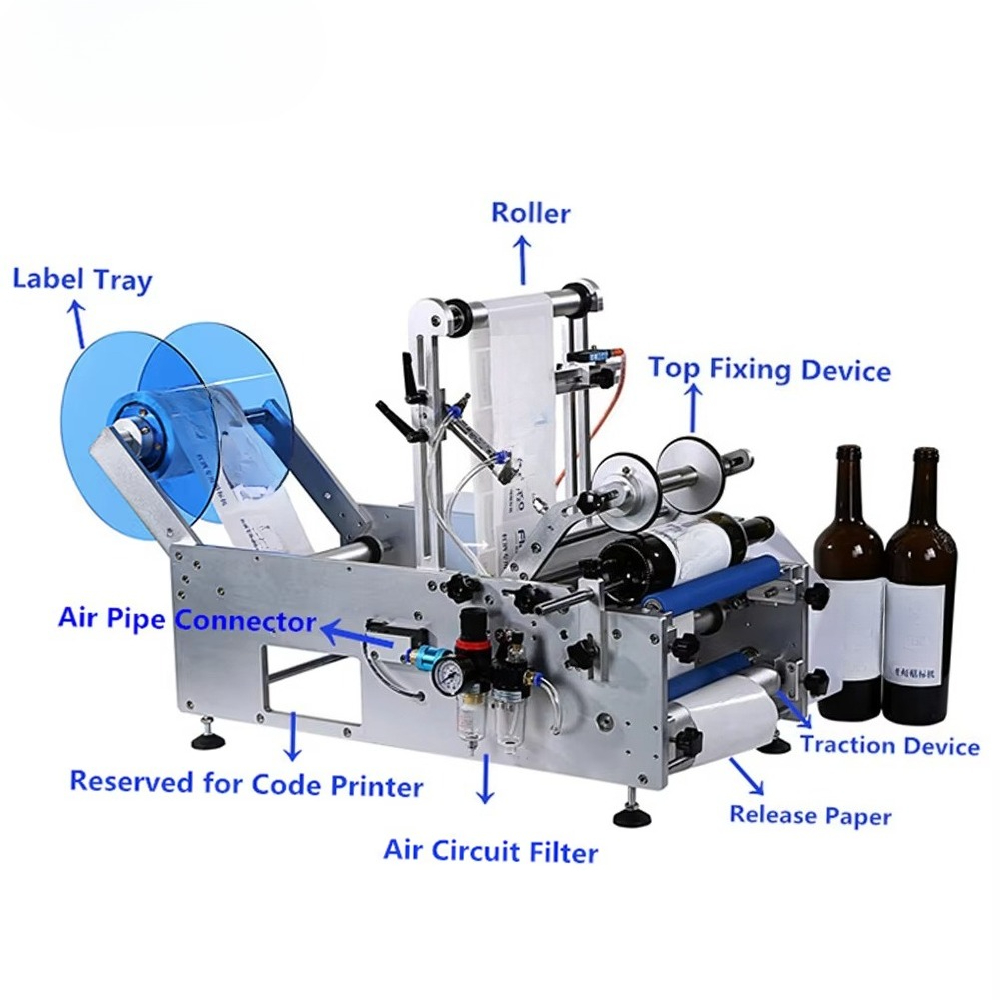 Bottle Labeling Printing Machi - đánh giá và giá Label Sticker Round