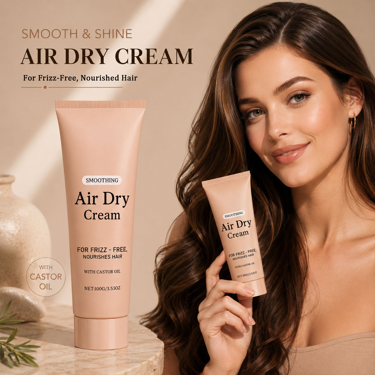 Air Dry Cream Smoothing Hair C - đánh giá và giá Coconut Wax Flake