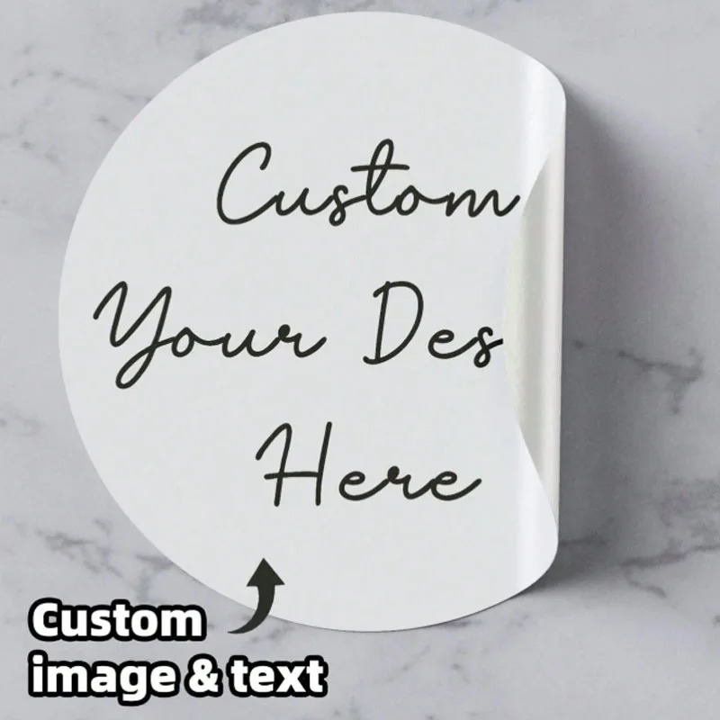 Custom round stickers, persona - đánh giá và giá Label Sticker Round