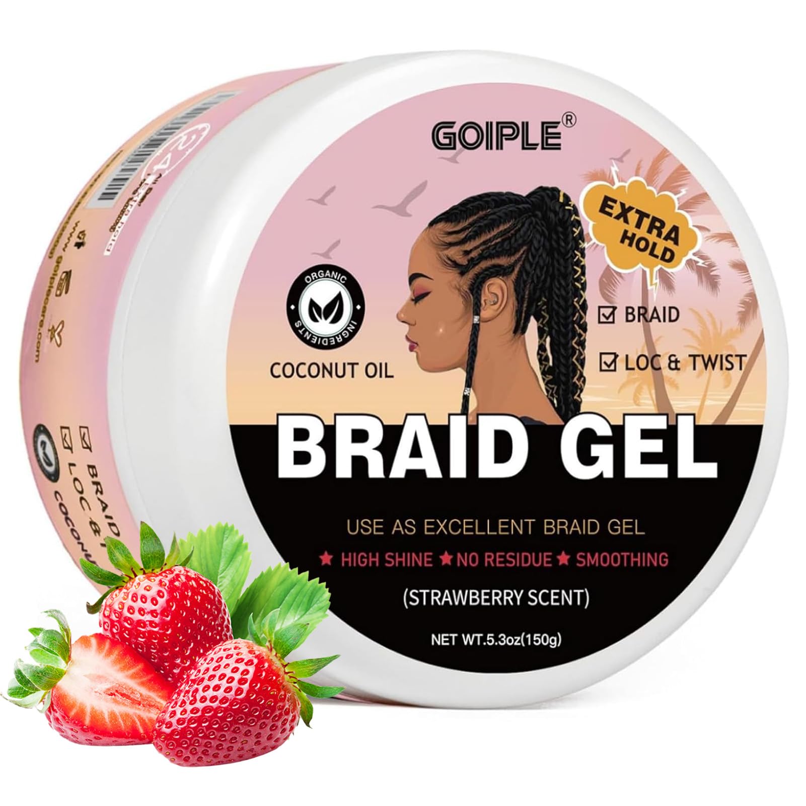 GOIPLE 5.3oz Strawberry Scent  - đánh giá và giá Coconut Wax Flake