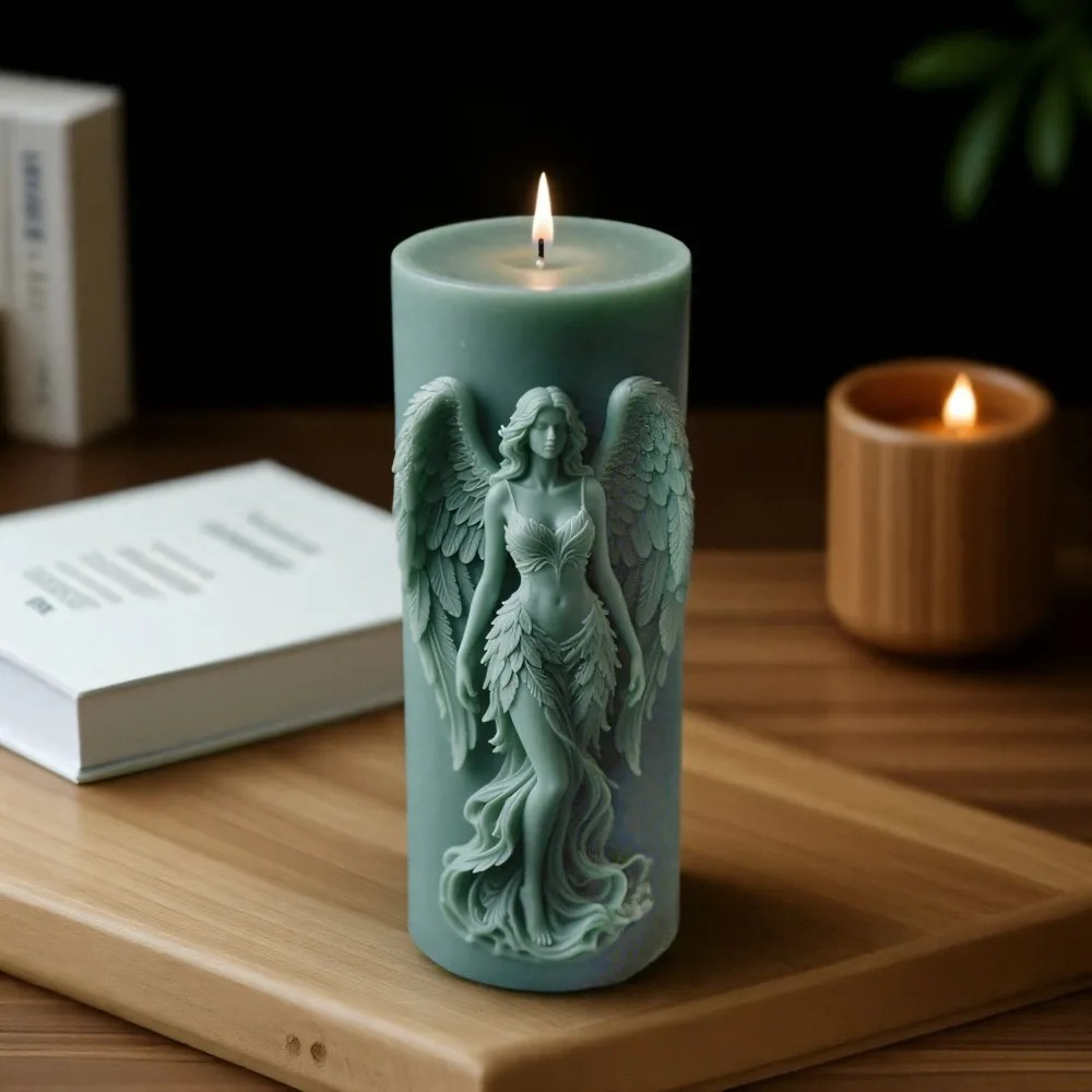 Wings Goddess Scented Silicone - đánh giá và giá Candle Making Reno