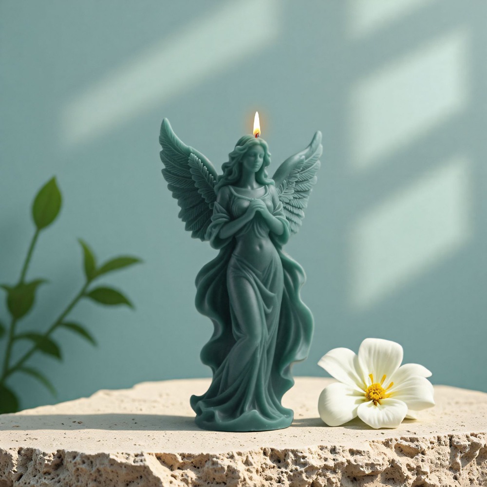 Wings Goddess Scented Silicone - đánh giá và giá Candle Making Reno