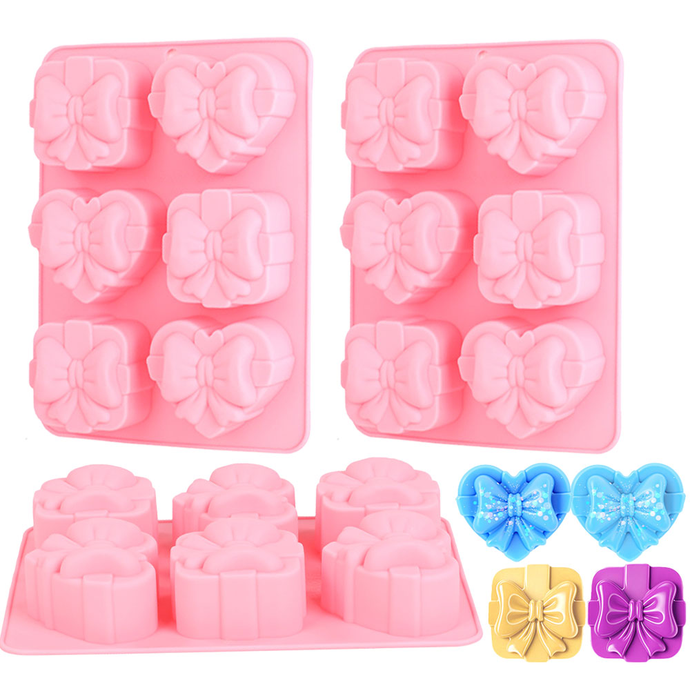 Square Heart Shape Silicone Mo - đánh giá và giá Candle Making Reno