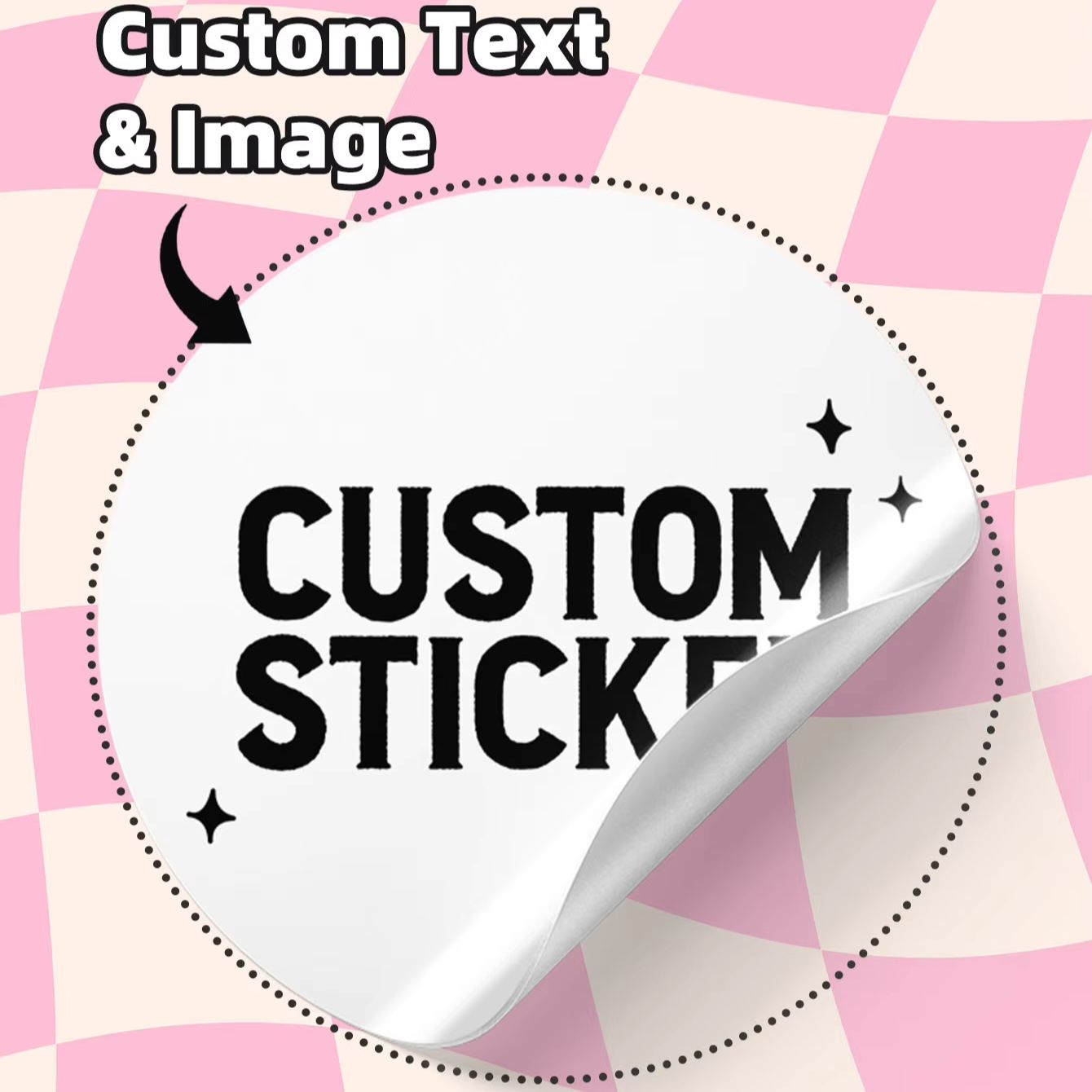 1-768PCS Custom Round Waterpro - đánh giá và giá Label Sticker Round