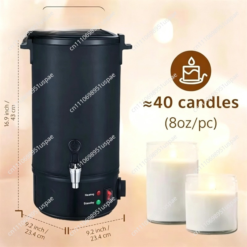 6L 8L Stainless Steel Wax Melt - đánh giá và giá Candle Making Temperature