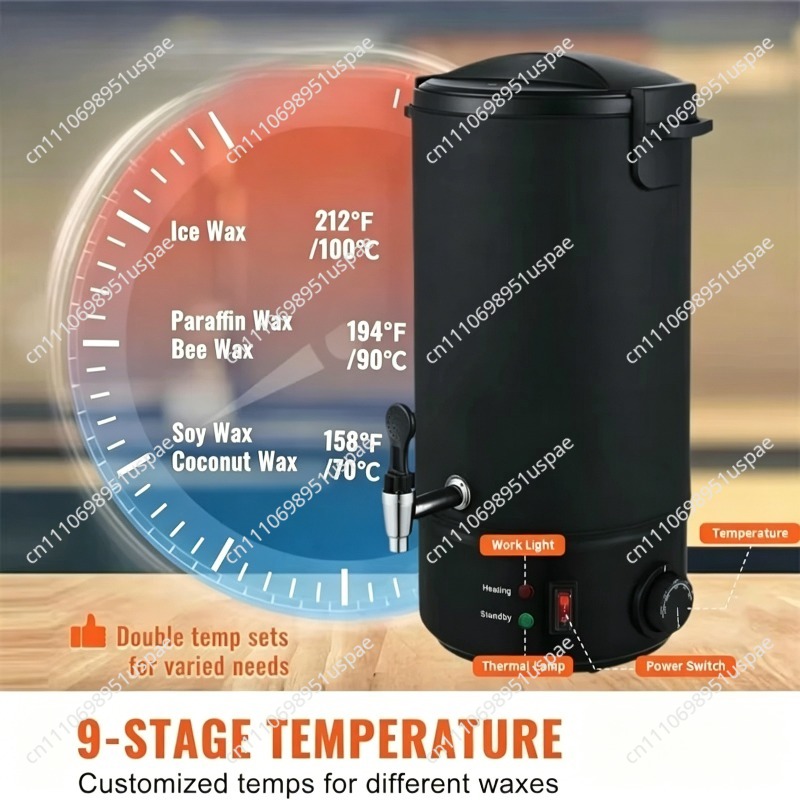 6L 8L Stainless Steel Wax Melt - đánh giá và giá Candle Making Temperature