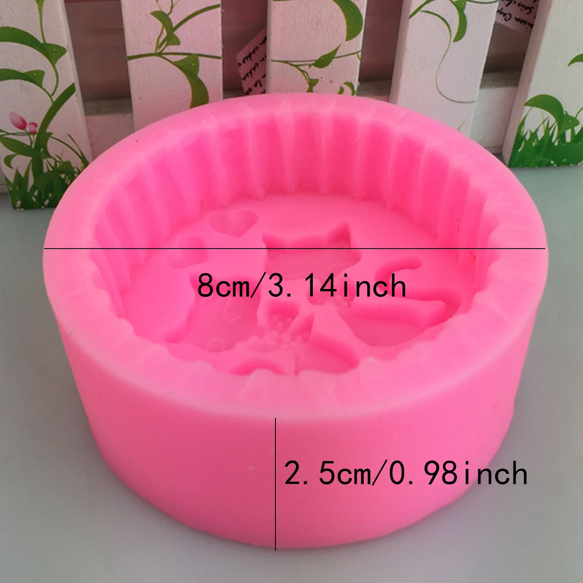 1-Piece Silicone Cat Soap Mold - đánh giá và giá Candle Making Reno