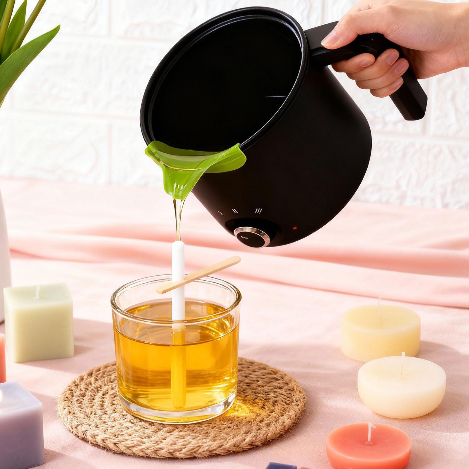 1.5L Wax Melting Pot Candle Wa - đánh giá và giá Candle Making Temperature