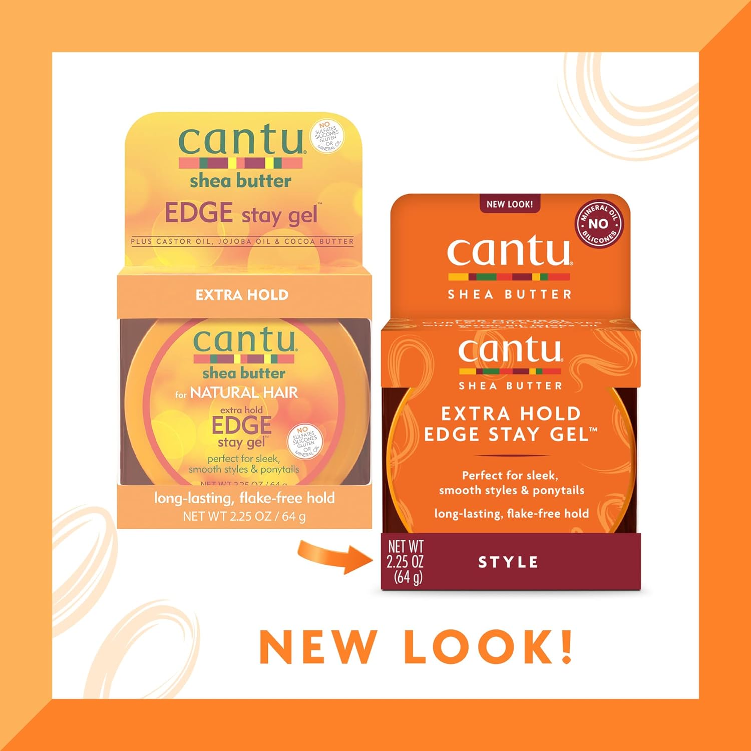 Cantu Edge Gel Shampoo & Condi - đánh giá và giá Coconut Wax Flake