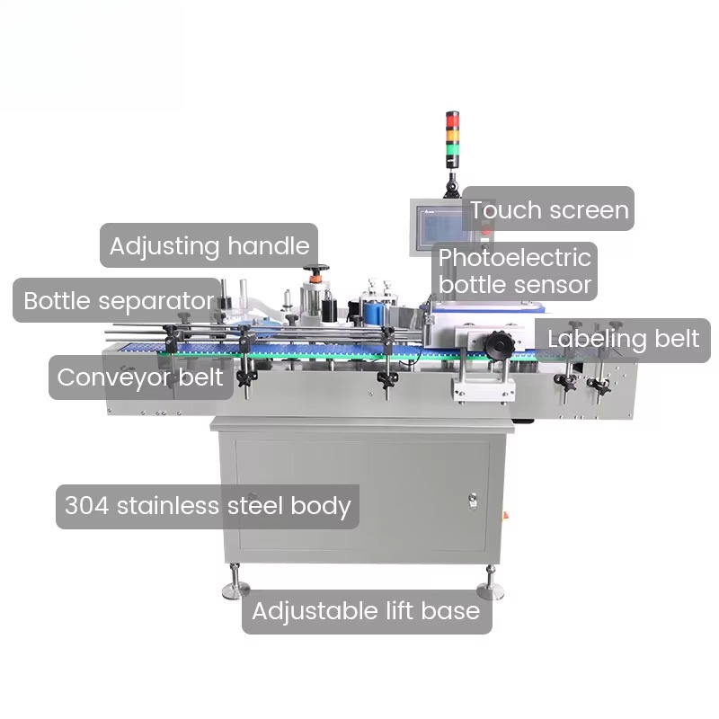 High Speed Fully Automatic Pet - đánh giá và giá Label Sticker Round