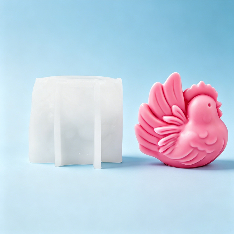 Cartoon Hen Silicone Candle Mo - đánh giá và giá Candle Making Reno