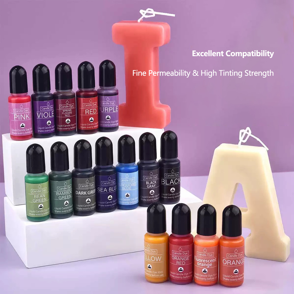 10ml High Clear Candle Liquid  - đánh giá và giá Candle Dye Chip