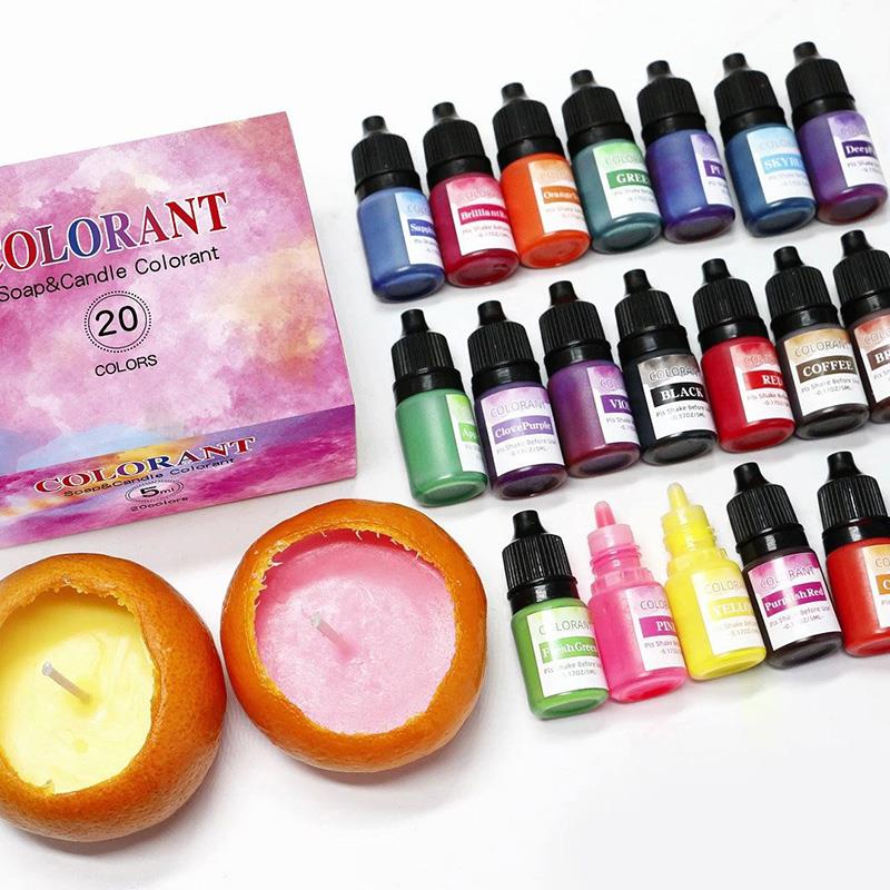 20/24Colors Candle Dyes Pigmen - đánh giá và giá Candle Dye Chip