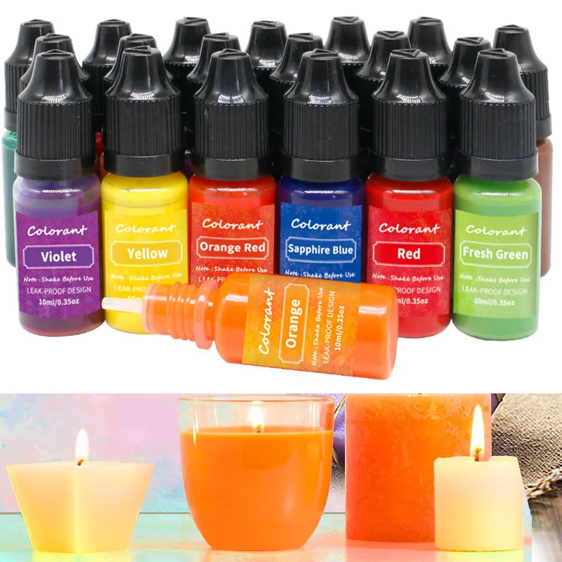 20 Màu Tập Trung Cao Handmade  - đánh giá và giá Candle Dye Chip