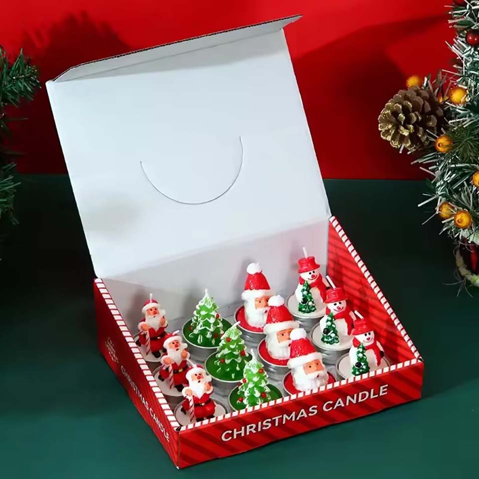 12PCS Candles Christmas Decora - đánh giá và giá Candle Making Oil Scents
