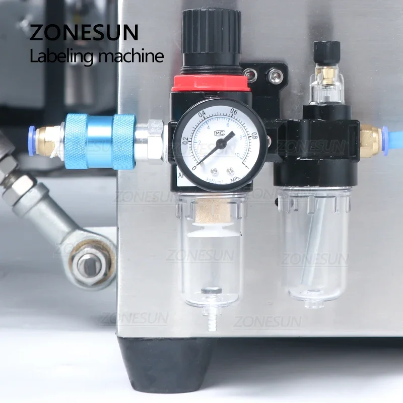 ZONESUN TB-500A Automatic Doub - đánh giá và giá Label Sticker Round